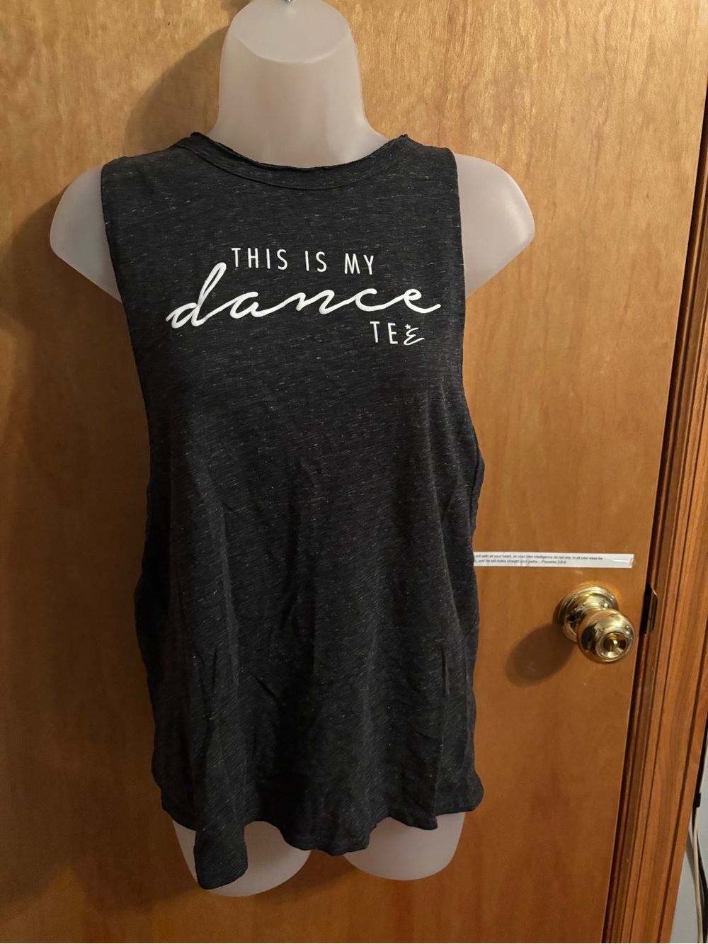 This Is My Dance Tee - Women's Grey Graphic Tank